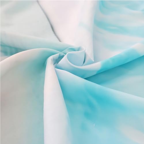 FUYEUN Coastal Blue Queen Bedding Set with Starfish Design