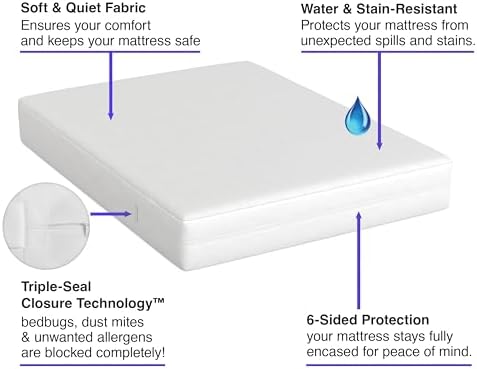 Bed Bug Blocker Queen Mattress Protector 1