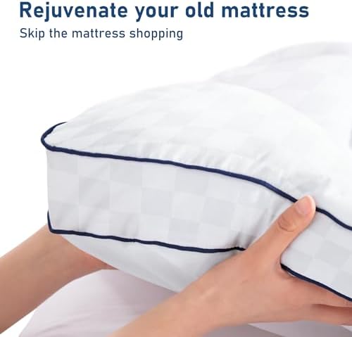 BedLuxury Queen Mattress Topper Extra Thick Pillowtop