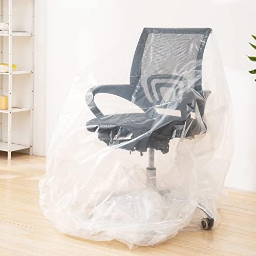 Liyaomix King Mattress Bag 15 Mil Clear Plastic Encasement