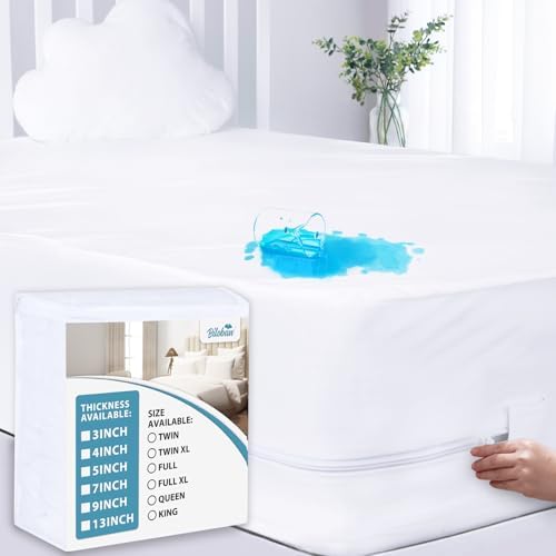 Biloban Waterproof Mattress Protector Twin XL 6 Sides