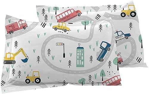 Yasida Kids 3D Truck Bedding Set Queen Size