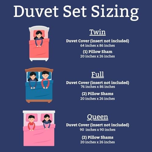 Jay Franco Duvet Cover Set 3 Piece Bluey Kids Bedding Full