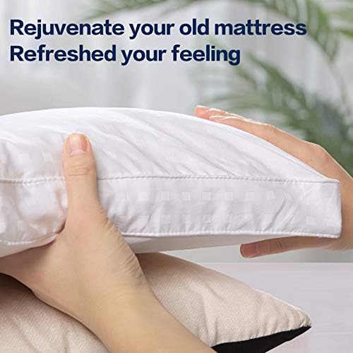 COHOME Queen Mattress Toppers Cooling Pad 400TC Cotton