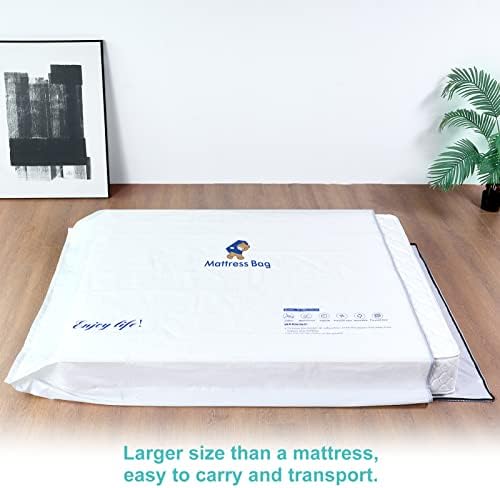 Excibubblebearbb Mattress Encasement Queen Size 6 Mil Waterproof