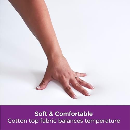 AllerEase Ultimate Allergy Protection Zippered Mattress Protector Full Size White