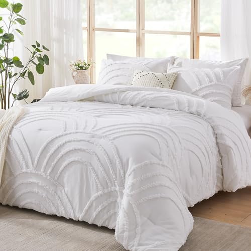 ENJOHOS Rainbow Comforter Set for College Girls