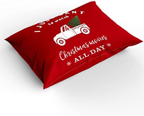 LooPoP Christmas Comforter Set Red Truck 3 Piece California King