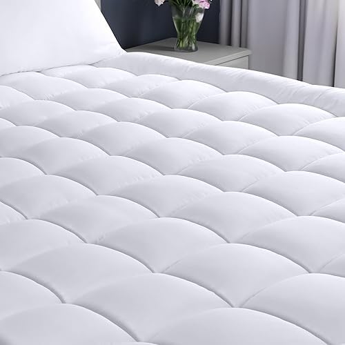 Utopia Bedding Twin Mattress Pad with Pillow Topper