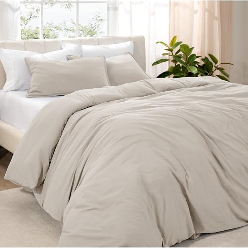 Bare Home Ultra Soft Duvet Cover Set with Pillow Shams