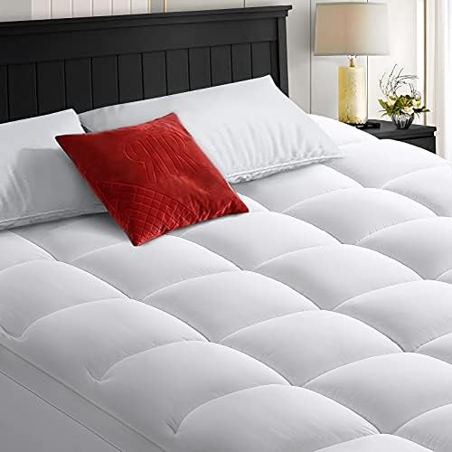 COHOME Queen Mattress Toppers Cooling Pad 400TC Cotton