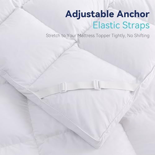 3 Inch Ultra Thick Feather Mattress Topper Queen Size