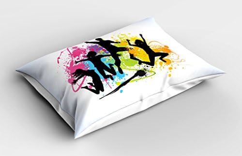 Ambesonne Youth Pillow Sham 26x20 Multicolor Printed