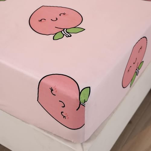 SDY 4PCS Peach Sheet Set for Kids