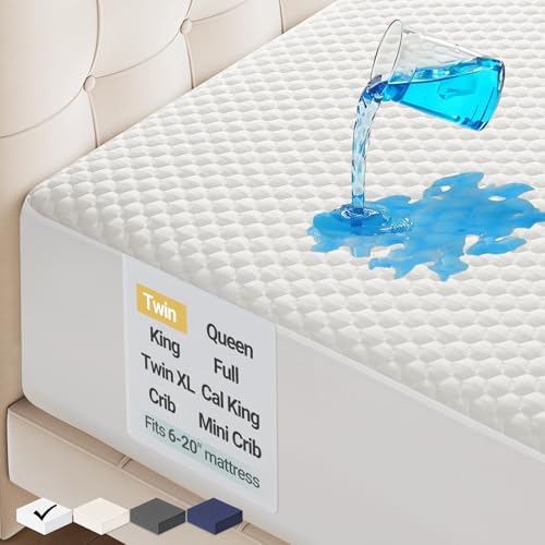 OhGeni Waterproof Mattress Protector Twin Size
