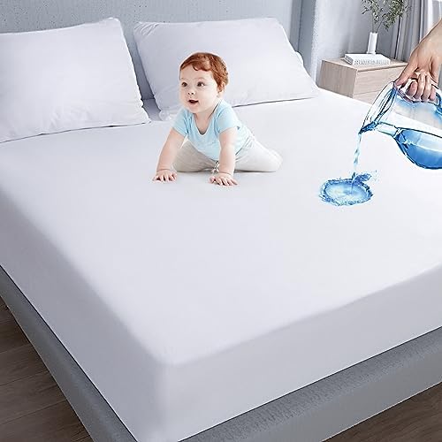 Moonsea Waterproof Mattress Protector Twin Size 1