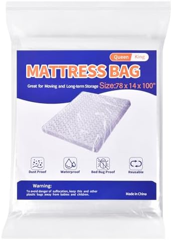 ALLWIN Mattress Encasement - Queen King Size 1 Pack