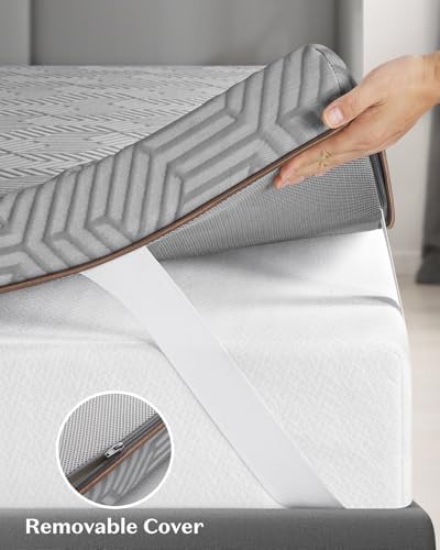 BedStory 3 Inch Memory Foam Mattress Topper Queen 1
