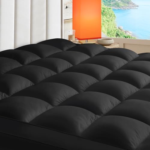 USKRIGE Queen Mattress Topper with Cooling 6D Down Alternative Filling