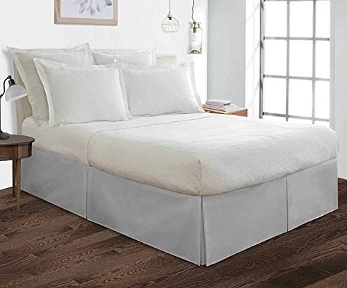 Drona Bed Skirt 14 Drop Full 54x75 100 Cotton 600 Thread Count