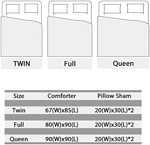 AILONEN Fairy Butterfly Comforter Set Full Size