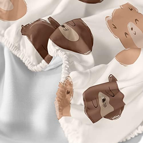 CVHouse Kawaii Bear Bed Sheet Set Queen Size