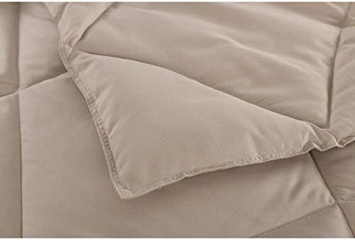 TRP 2 Piece Taupe Brown Comforter Set Twin XL Size