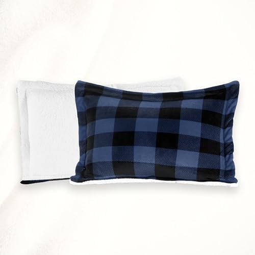 Elegant Comfort 3-Piece Buffalo Plaid Comforter Set