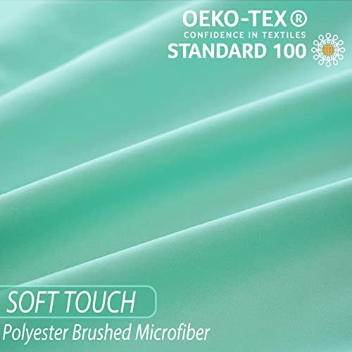 Whitney Home Textile Aqua Full Size Sheet Set 1