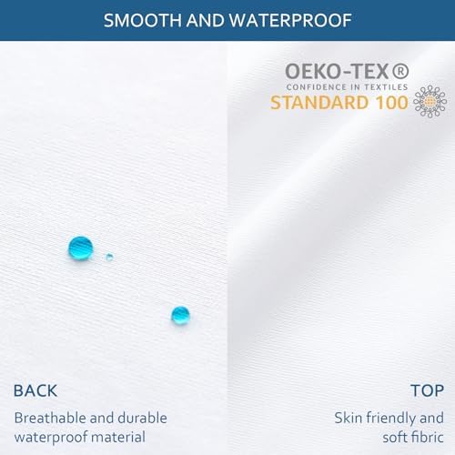Moonsea Waterproof Mattress Protector Twin Size 1
