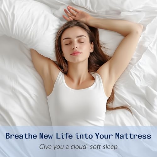 SOPAT Queen Mattress Topper Extra Thick 3D Fill