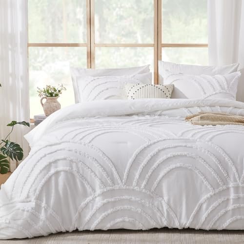 ENJOHOS Rainbow Comforter Set for College Girls