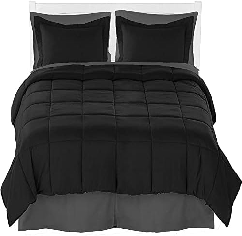 Bare Home Twin XL Comforter Set with Sheet and Bed Skirt