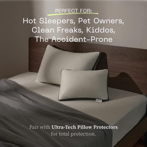 Coop Home Goods Ultra Tech Waterproof Mattress Protector Queen