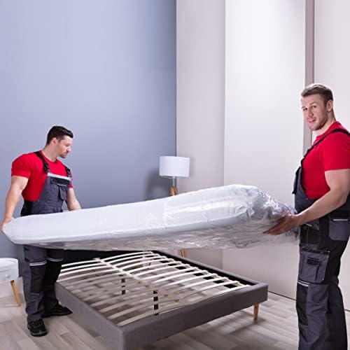 Uboxes Queen Mattress Clear Plastic Cover 61x15x104