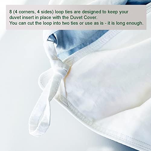 THE COTTON SILK Luxury Duvet Cover Set - Soft Breathable