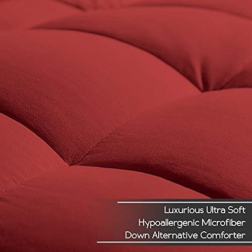 Bare Home TwinXL Comforter Set - 5-Piece All Season Luxury Microfiber