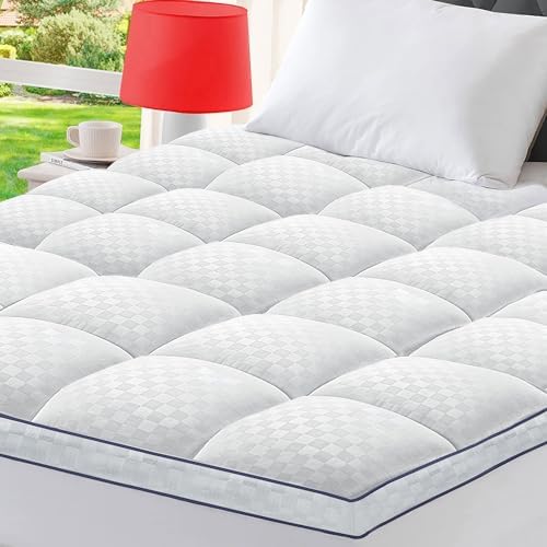 BedLuxury Queen Mattress Topper Extra Thick Pillowtop