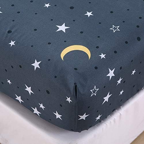 Feelyou Galaxy Starry Sky Kids Bed Sheet Set King Size