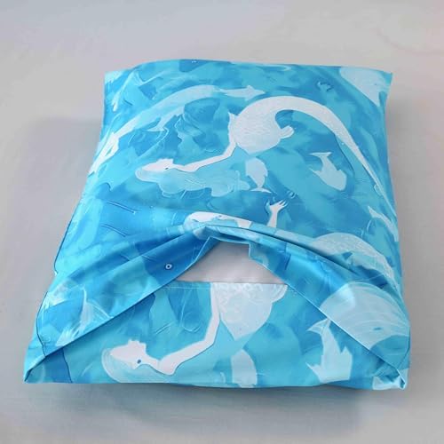 SDY Mermaid Comforter Set Twin - 3PCS Cozy Bedding for Kids
