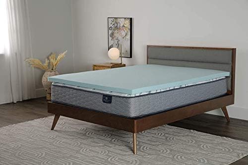 Serta ThermaGel Cooling Mattress Topper 2 Inch King Size