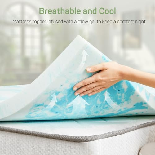 Zibbizo 3 Inch Mattress Topper Twin XL Size