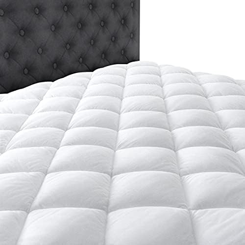 Taupiri Queen Mattress Pad Cover with Deep Pocket Cooling Soft Pillowtop