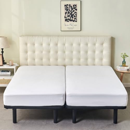 Kingnex Waterproof Split King Mattress Protector