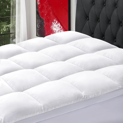 SOPAT Queen Mattress Topper Extra Thick 3D Fill