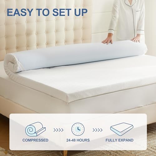3 Inch Memory Foam Mattress Topper Full Size