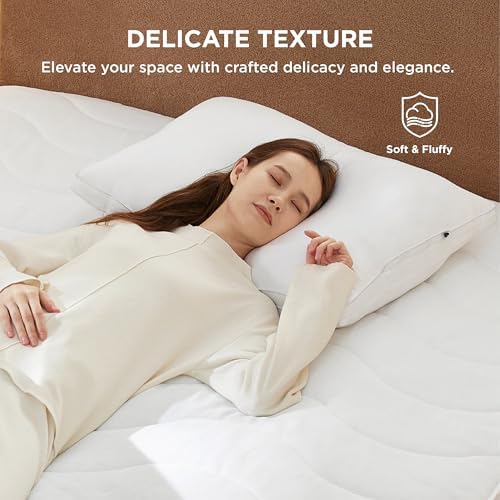 Bedsure Heated Mattress Pad Queen with 10 Heat Settings and Dual Controllers