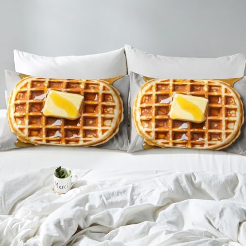 Erosebridal Waffles Duvet Cover Set for Kids
