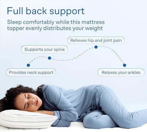 Ultra Soft Twin Mattress Topper for Back Pain Relief 1