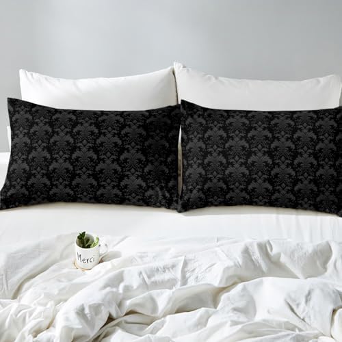 Manfei Paisley Flowers Kids Duvet Cover Set Queen Size